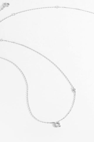 Q To U Zircon 925 Sterling Silver Necklace